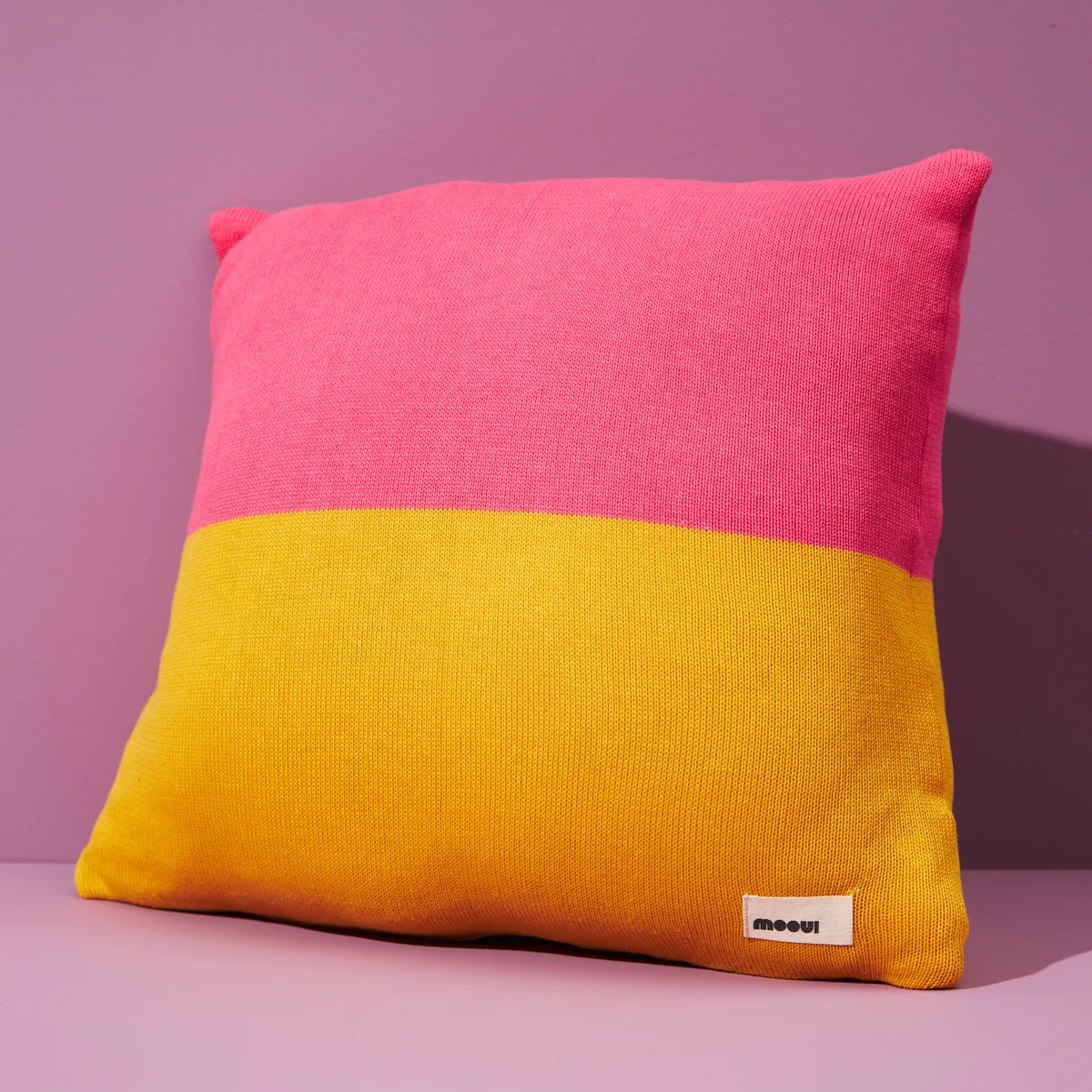 Almofada Tricot Rosa & Sol