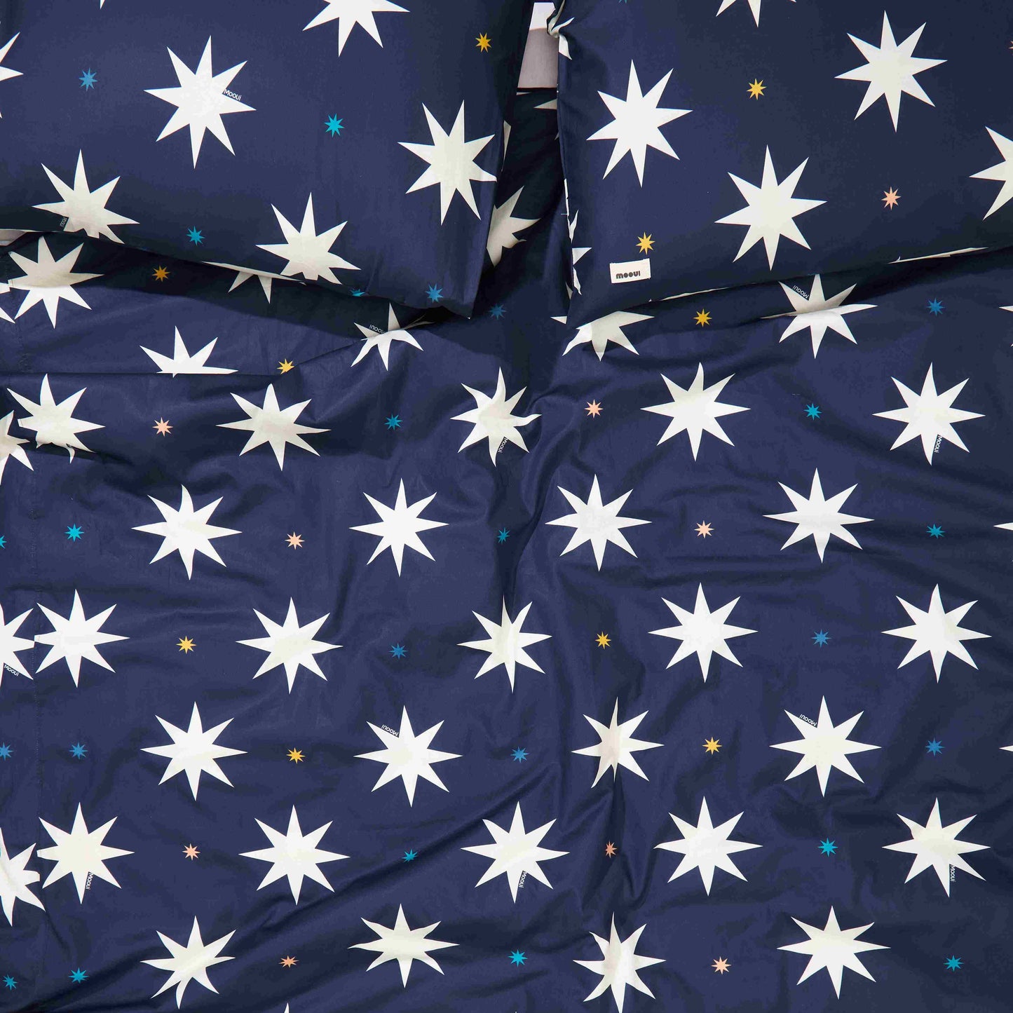 capa de edredom noite estrelada zoom